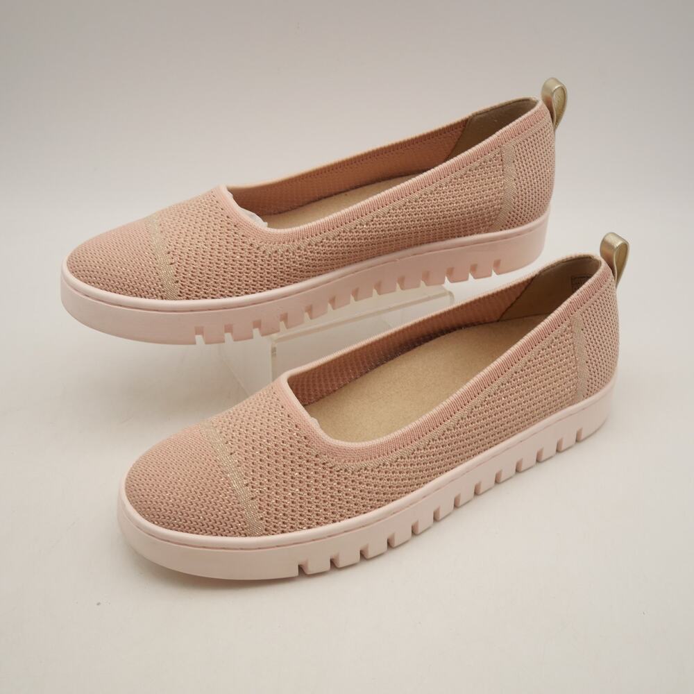 Vionic Women's 8.5 Pink Uptown Skimmer Knit Slip-On Shoes NEW